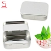 Small rectangular tins with lids are charming containers for a variety of purposes. Their compact size and secure lids make them ideal for storing mint candy and food. The sleek rectangular shape adds a touch of elegance to any shelf or drawer.